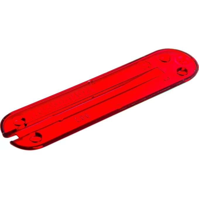Задняя накладка для ножей VICTORINOX 58 мм пластиковая полупрозрачная красная C.6200.T4 Задняя накладка для ножей VICTORINOX 58 мм пластиковая полупрозрачная красная C.6200.T4